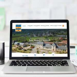Site web de mairie, petite commune en Dordogne